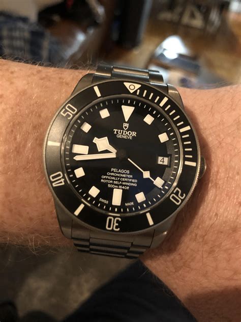 tudor pelagos wrist